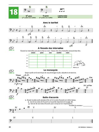 Écouter Lire et Jouer Volume 3 - Trombone - DE HASKE - Partition
